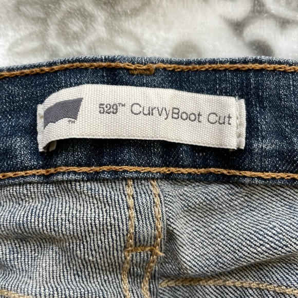 Vintage 529 Curvy Bootcut Levi’s Jeans 💙 - Picture 4 of 5